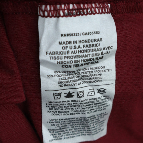 Nike Men's Red Dri-FIT 2XL Short Sleeve Crew Neck T-Shirt