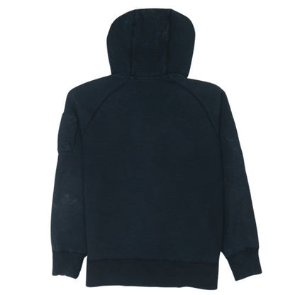Nike Mens Black Full Zip Hoodie Sweatshirt Size M Regular Fit