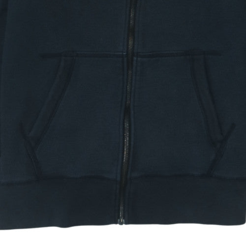 Nike Mens Black Full Zip Hoodie Sweatshirt Size M Regular Fit