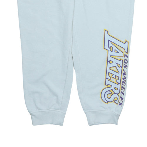 NBA Los Angeles Lakers Mens White Jogger Sweatpants Size L