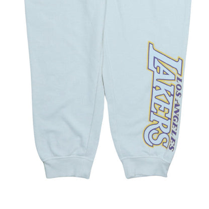 NBA Los Angeles Lakers Mens White Jogger Sweatpants Size L
