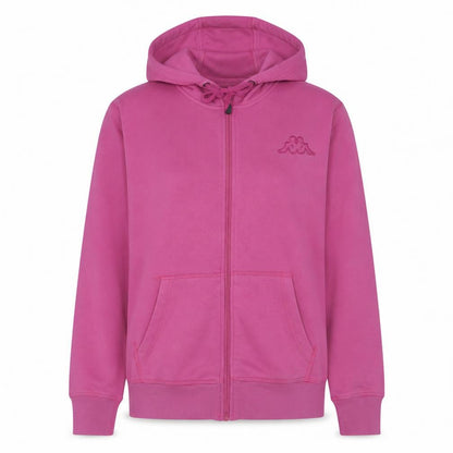 Kappa Womens Pink Full Zip Hoodie Size 2XL Cotton Blend Casual