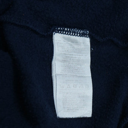 Adidas Men's Blue Pullover Hoodie Medium Classic 3-Stripes Style