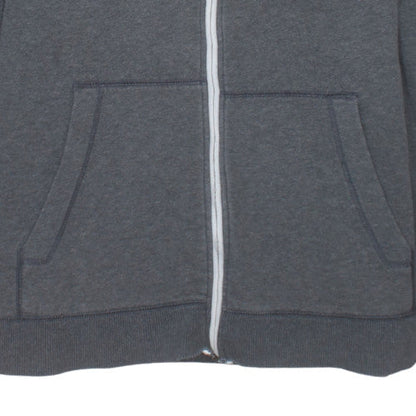 Under Armour Mens Grey Full Zip Hoodie Size L Sports Fleece