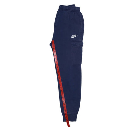 Nike Men's Blue XS Fleece Jogger Cargo Activewear Trousers