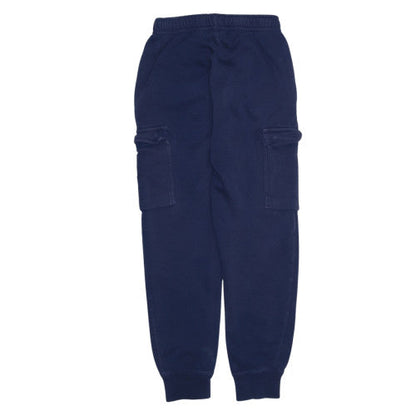 Nike Men's Blue XS Fleece Jogger Cargo Activewear Trousers