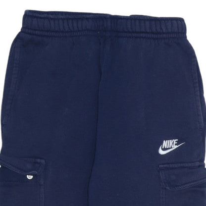 Nike Men's Blue XS Fleece Jogger Cargo Activewear Trousers