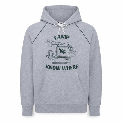 Levi's Men's Grey Pullover Hoodie with Camp Know Where Graphic Size M