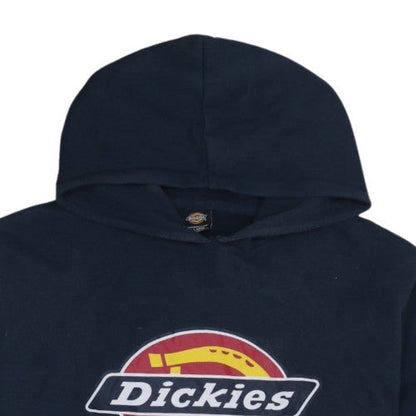 Dickies Men's Blue XL Pullover Hoodie with Logo Graphic Print