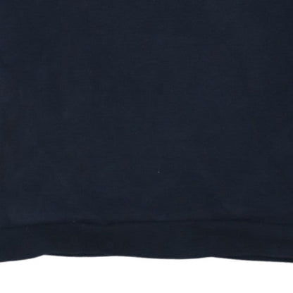 Lee Cooper Men's Blue 1/2 Zip Hooded Sweatshirt 2XL Fleece