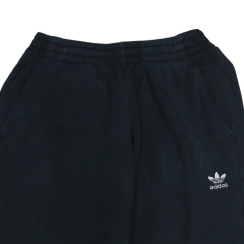Adidas Men’s Black Regular Fit Jogger Trousers Size M Fleece Sportswear