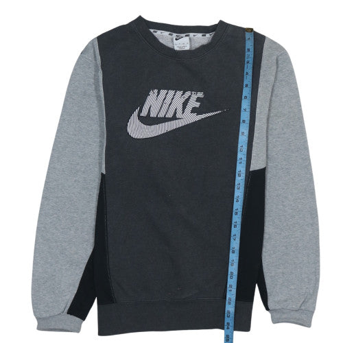 Nike Mens Grey XS Pullover Graphic Logo Sweatshirt