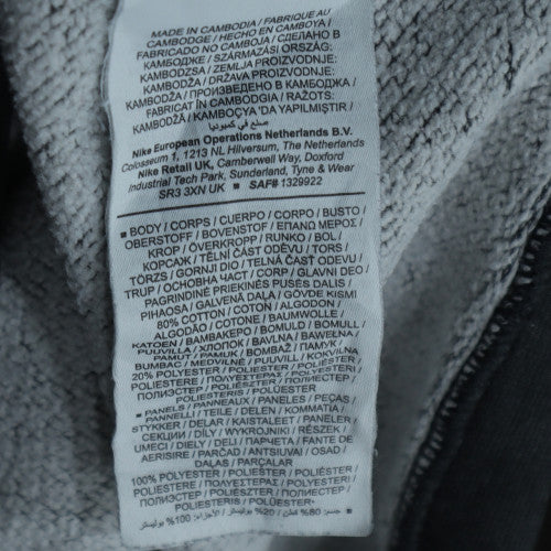 Nike Mens Grey XS Pullover Graphic Logo Sweatshirt