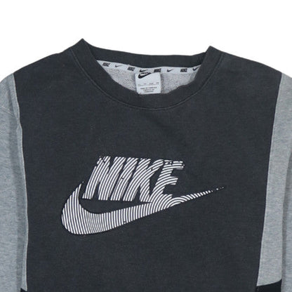 Nike Mens Grey XS Pullover Graphic Logo Sweatshirt