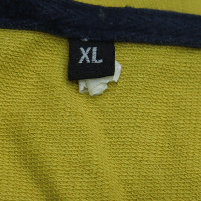 Nike Men's Yellow Long Sleeve Crew Neck XL Activewear Top