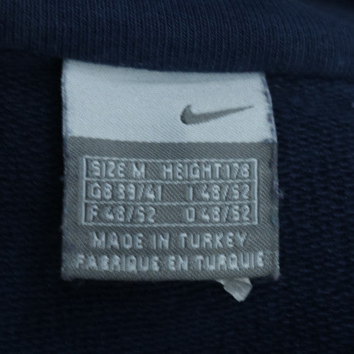Nike Men's Blue 1/2 Zip Fleece Sweatshirt Size M