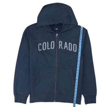 GAP Men's Blue Colorado Full Zip Hoodie Size L