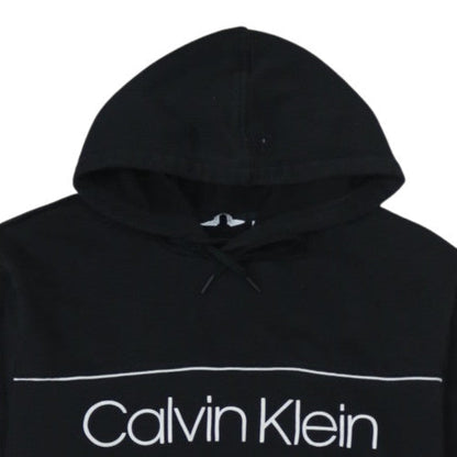 Calvin Klein Men’s Black XL Pullover Logo Hoodie Sweatshirt