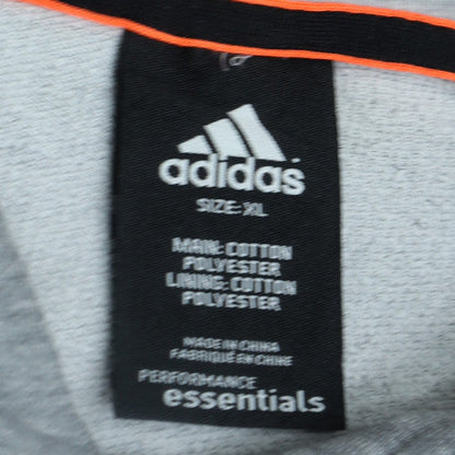 Adidas Men's Grey Pullover Hoodie XL Sports Essentials