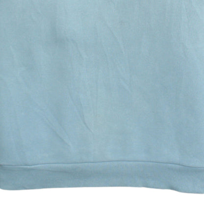 Diesel Men's Blue Colour Block Quarter Zip Sweatshirt L