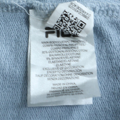 Fila Men's Blue Crew Neck Pullover Sweatshirt Size L