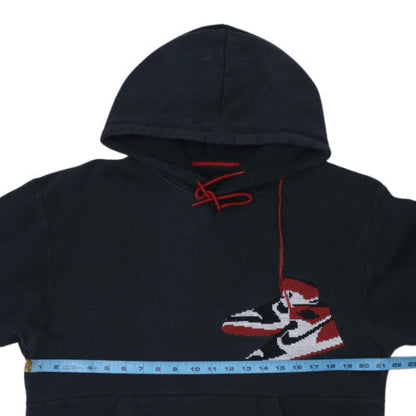 Jordan Men's Black Pullover Hoodie M Graphic Basketball Sportswear