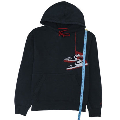 Jordan Men's Black Pullover Hoodie M Graphic Basketball Sportswear