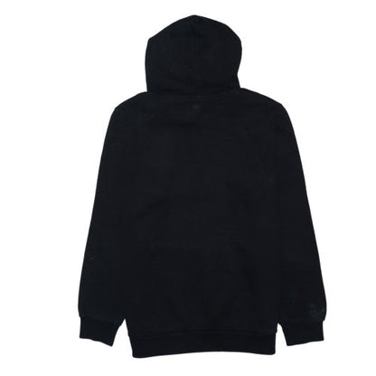 Puma Men's Black Pullover Hoodie M Sports Logo Fleece Sweatshirt