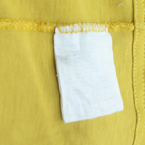 Nike Men's Yellow Crew Neck Short Sleeve T-Shirt Size M