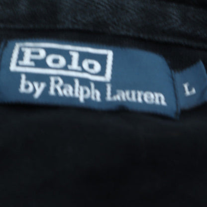 Polo Ralph Lauren Mens Black Full Zip Hoodie L