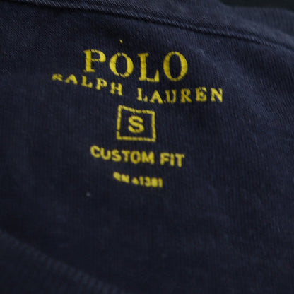 Ralph Lauren Men's Blue Crew Neck Slim Fit Short Sleeve T-Shirt S