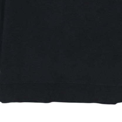 Stussy Mens Black Regular Fit Crew Neck Logo Sweatshirt M