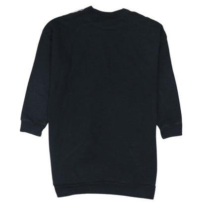 Adidas Mens Black Crew Neck Long Sleeve Pullover Sweatshirt L