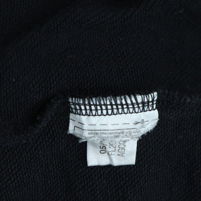 Adidas Mens Black Crew Neck Long Sleeve Pullover Sweatshirt L
