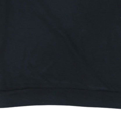 Adidas Mens Black Crew Neck Long Sleeve Pullover Sweatshirt L