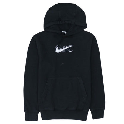 Nike Men’s Black Pullover Hoodie S Graphic Fleece Sweatshirt