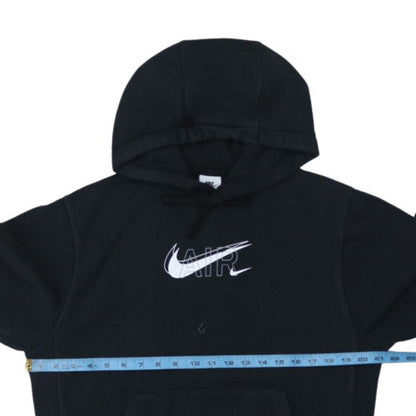 Nike Men’s Black Pullover Hoodie S Graphic Fleece Sweatshirt