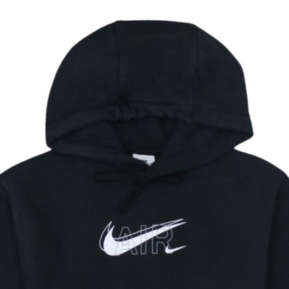 Nike Men’s Black Pullover Hoodie S Graphic Fleece Sweatshirt