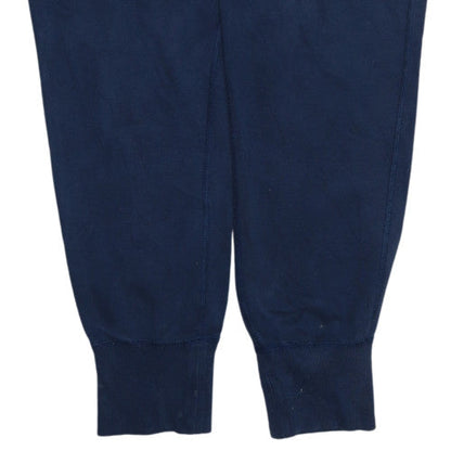 Converse Men's Blue Fleece Jogger Trousers XL Comfortable Activewear