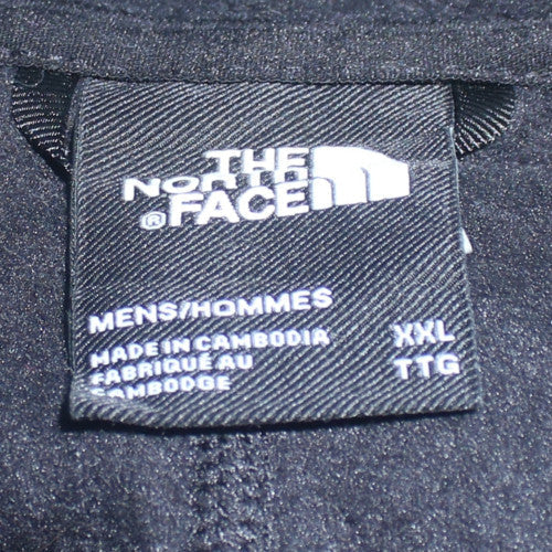 The North Face Men's Black 2XL Fleece Full Zip Basic Jacket