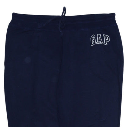GAP Men’s Blue Fleece Jogger Sweatpants L Regular Fit Drawstring