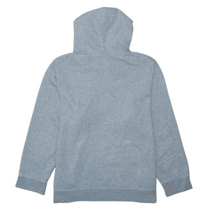 GAP Boys Grey Pullover Hoodie with Logo Embroidery Size 10 Years