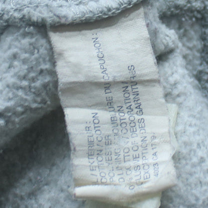 GAP Boys Grey Pullover Hoodie with Logo Embroidery Size 10 Years