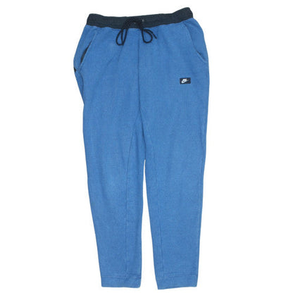 Nike Men's Blue Fleece Jogger Sweatpants Size M Activewear Trousers