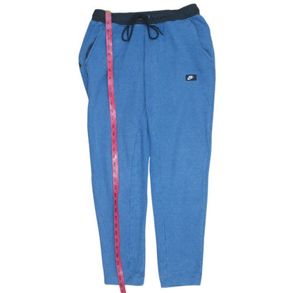Nike Men's Blue Fleece Jogger Sweatpants Size M Activewear Trousers