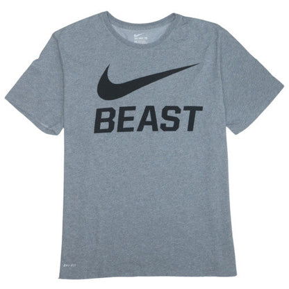 Nike Men's Grey Dri-Fit Crew Neck Athletic T-Shirt XXL