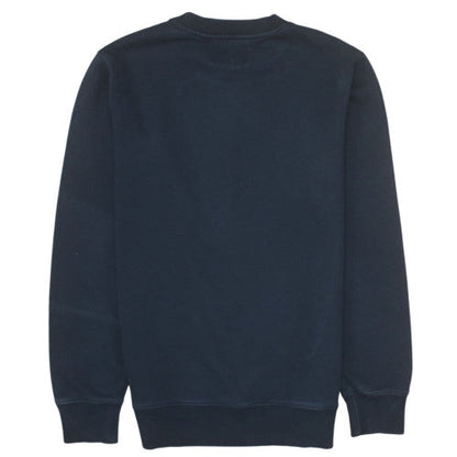 Calvin Klein Jeans Men's Black Small Pullover Sweatshirt Logo Crew Neck