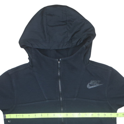 Nike Mens Black Full Zip Hoodie XS Regular Fit Sportswear
