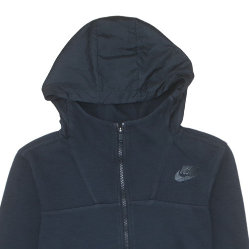 Nike Mens Black Full Zip Hoodie XS Regular Fit Sportswear