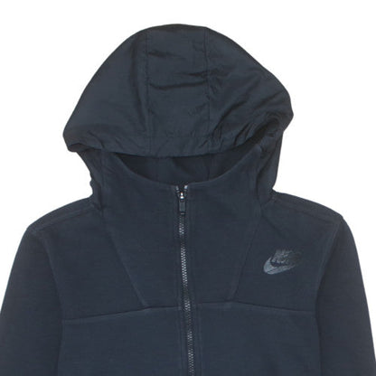 Nike Mens Black Full Zip Hoodie XS Regular Fit Sportswear
